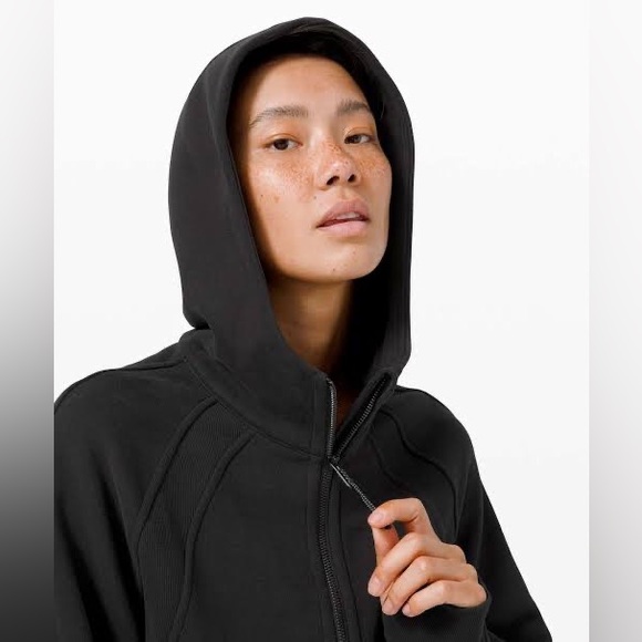 GUC Lululemon Oversized Scuba 1/2 Zip, Black, XS/S - Picture 2 of 4